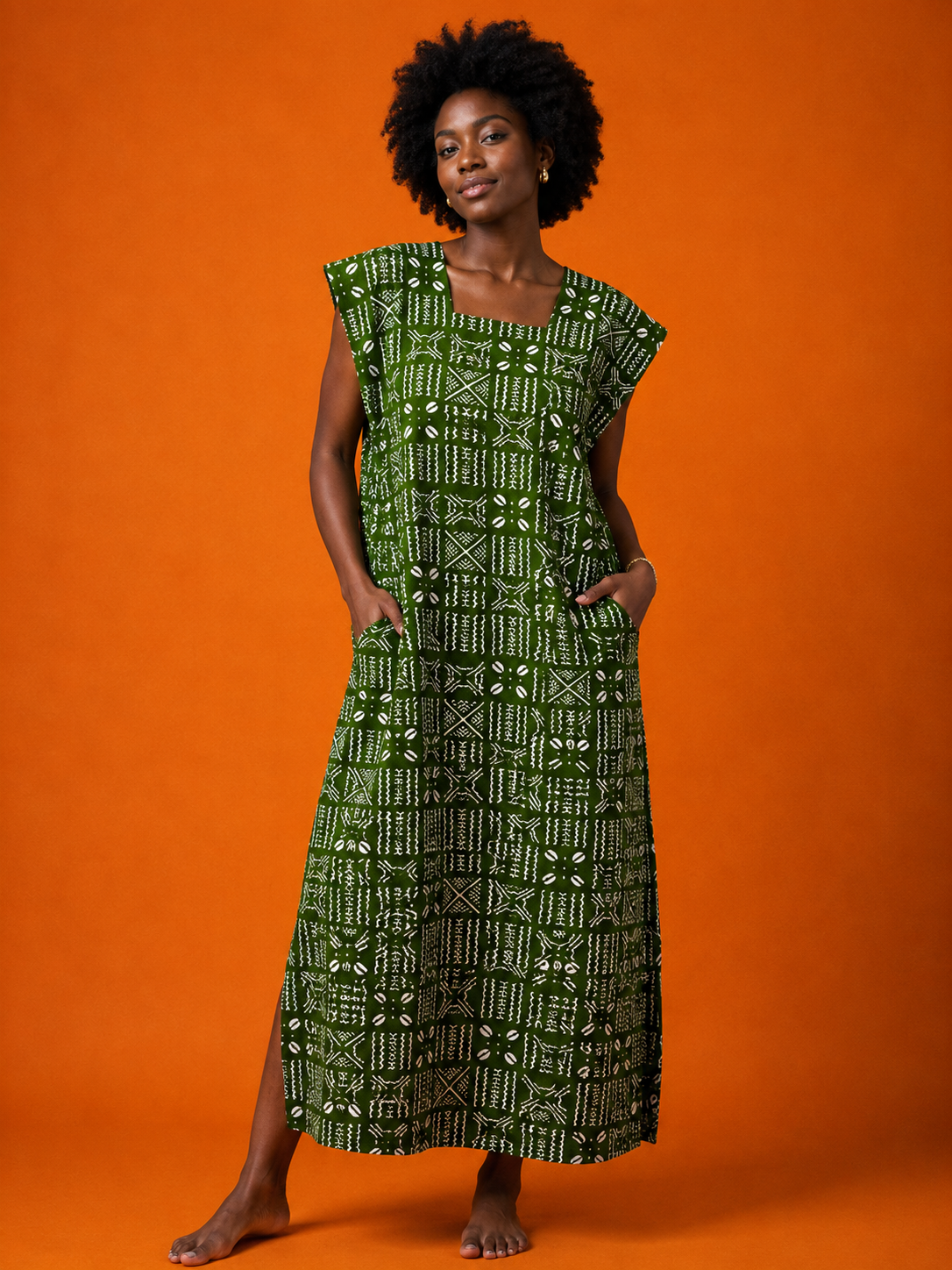 Vestido África Verde